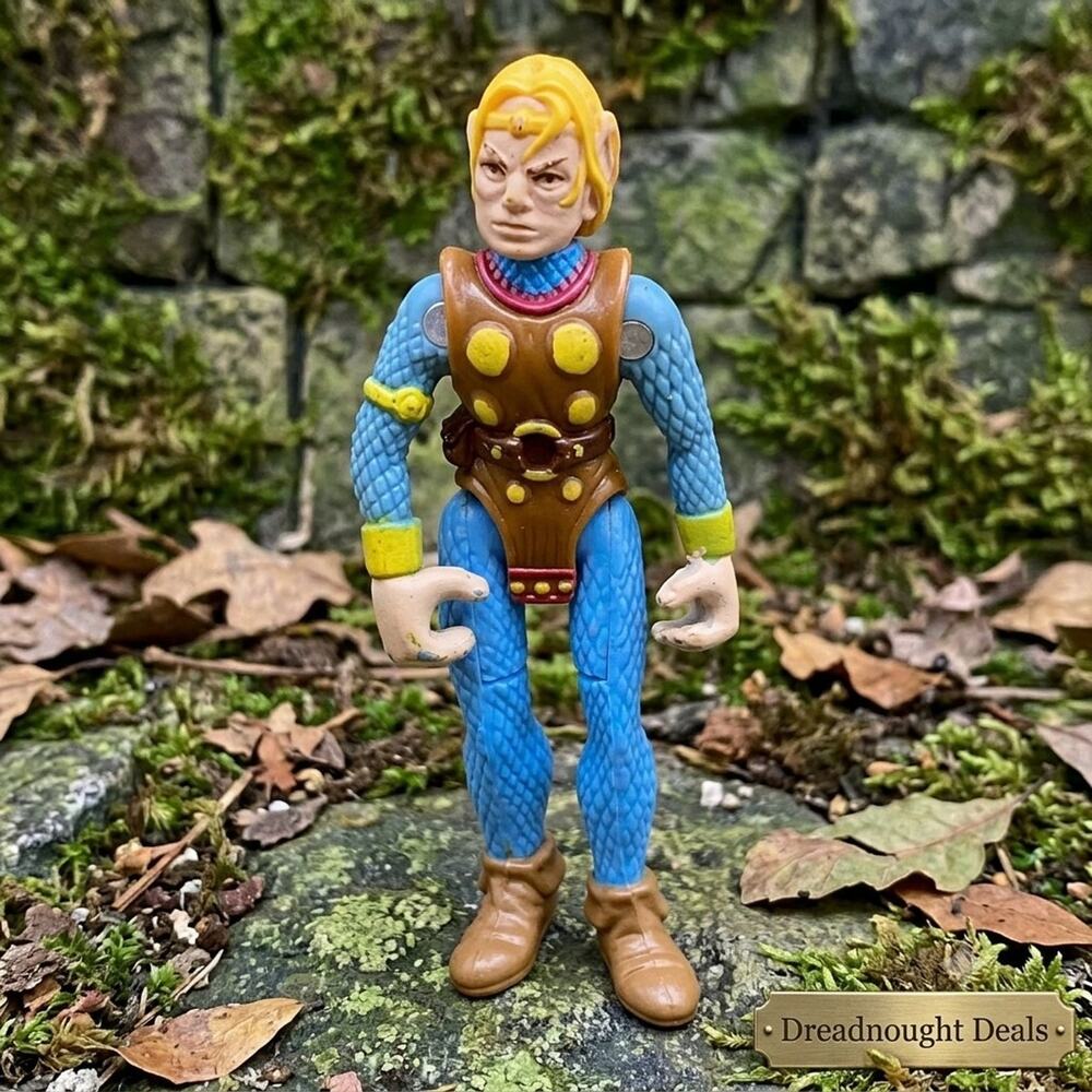 Vintage 1983 LJN AD&D Peralay Melf Elf Good Fighter Mage Action Figure Loose